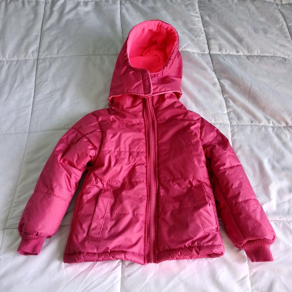 Girls Puffer Coat Size 2T Pink